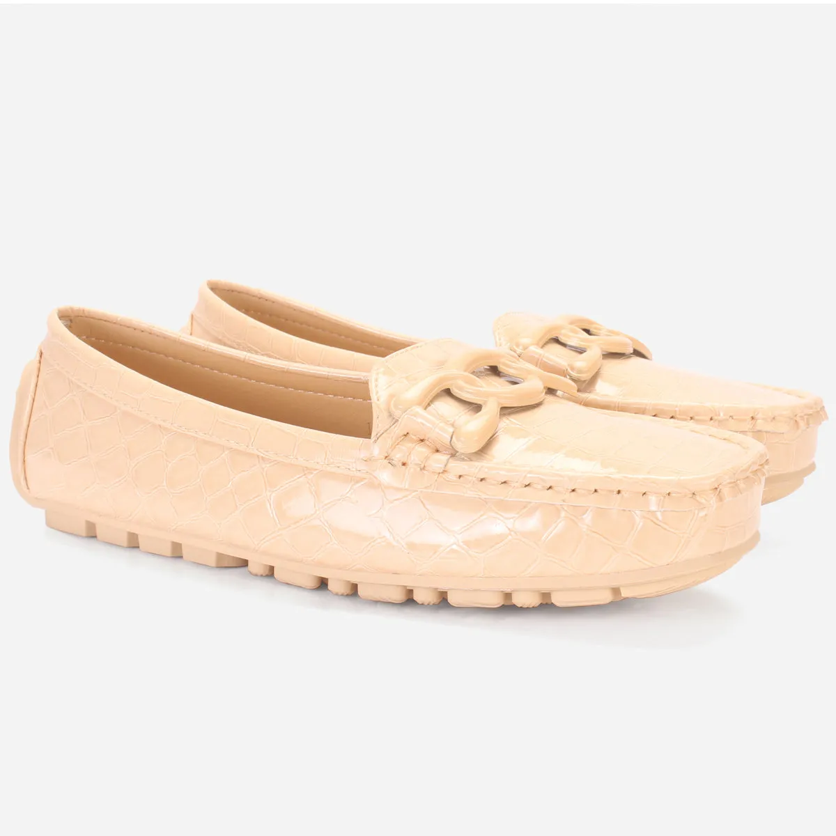 Women's "TULIP" Flat Comfy Slide In Moccasins