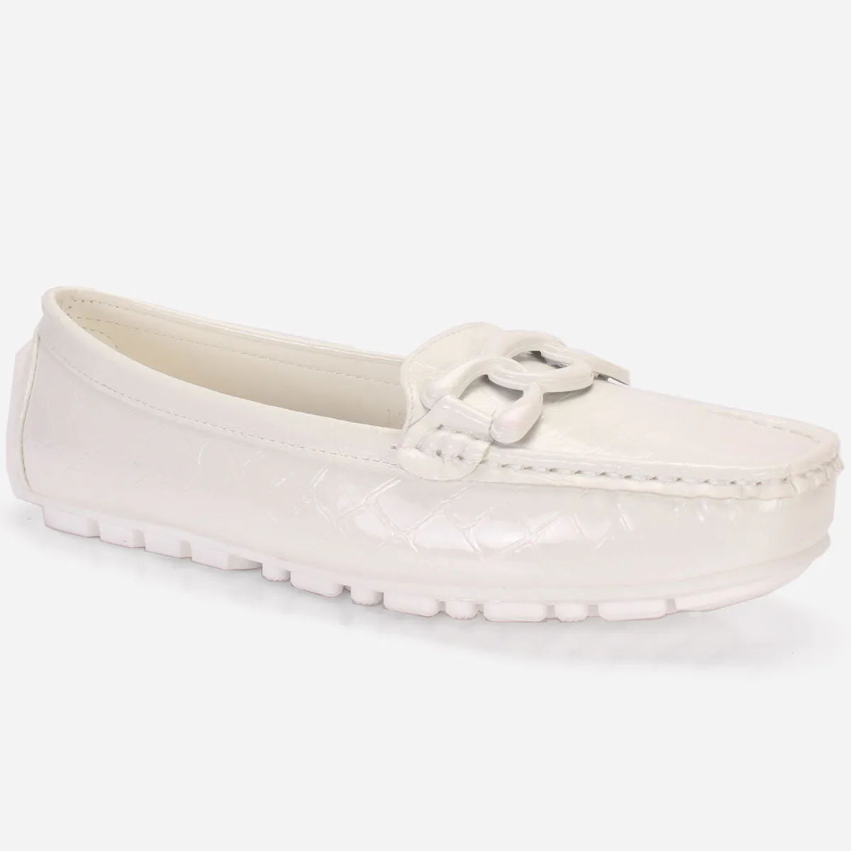 Women's "TULIP" Flat Comfy Slide In Moccasins